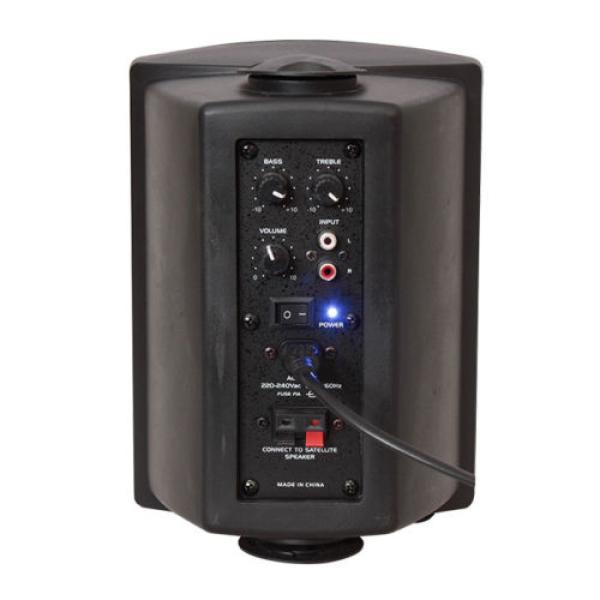 SUPER Active Sound Speaker System  SK-5  سماعة سوبر مونيتور مع حامل جداري مناسبة لتكون سماعة للأمام او المكتب او الأستوديو